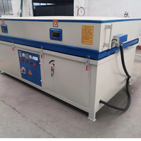 Presse à membrane sous vide automatique pour le laminage et le formage de films PVC sur bois, MDF et WPC pour portes, 1300*2500mm, prix compétitif