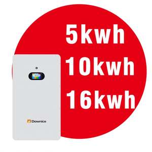 51.2V 5kva 10kva 15kva 5kwh 10Kwh 15kwh Batterie au lithium-ion murale à long cycle de vie pour système solaire - Product Image 1