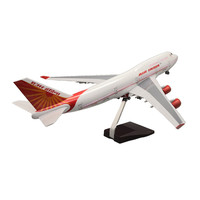 Cadeaux promotionnels d'affaires pas chers, échelle 1:150, 47 cm, B747 Air India, modèle d'avion en résine avec roues