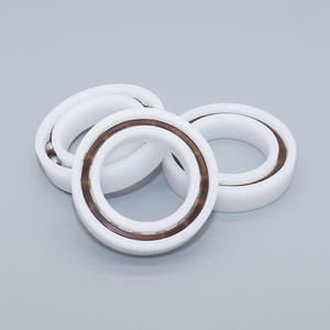 Roulements à billes à gorge profonde POM 6804 non standard personnalisés en direct d'usine, rangée simple, résistants à l'usure, en plastique, 20*32*7 - Product Image 1