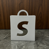 Funboxes 高级定制个性化 S 版包袋公仔 铝合金 Shopify 里程碑奖奖杯 奖牌和奖牌牌匾