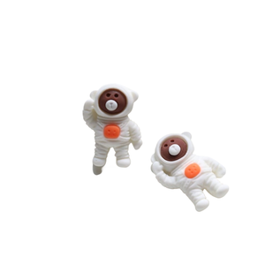 Accesorios de resina de astronauta caoh para joyería, bricolaje, fundas de teléfono, cajas de almacenamiento, materiales de belleza, cohete espacial - Product Image 2
