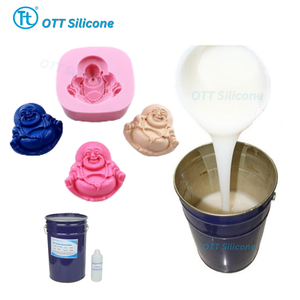 Silicone RTV-2 de qualité médicale à durcissement au platine 30A pour moules de têtes de Bouddha et figurines de taille moyenne, caoutchouc silicone <span class=keywords><strong>OTT</strong></span> - Product Image 5