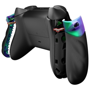Chameleon Blue Purple Ergonomic FLEXOR Click Rubberized Side Rails Panel Handle <b>Grips</b> Trigger Stop Kit for Xbox Series X S - Product Image 3