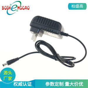 Boshenggao 12V 2A <b>Power</b> <b>Adapter</b> <b>US</b> Plug DC Output 0.5M Cable Natural Cooling Constant Pressure For General Use - Product Image 5