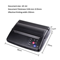 Mesin Transfer tato termal, Printer tato, mesin cetak Transfer profesional, Krim gel kertas transfer