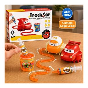 Set de Recreación Interior: Gel Transparente para Crear Pistas de Slime, Coche de Pista de Slime, Desarrollo Cognitivo Infantil, Recorrido Automático por Rutas - Product Image 2