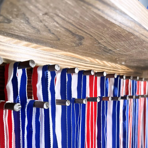 Wall Mount Wooden <strong>Medal</strong> Hanger Ribbon Display Rack Trophy <strong>Shelf</strong> for Soccer Running Race Awards - Product Image 3