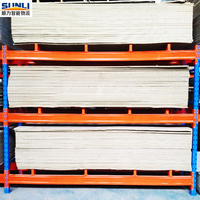 Étagères métalliques robustes standard Q235, rayonnages de stockage, rayonnages à palettes, revêtement en poudre anti-corrosion, usage industriel