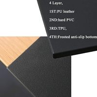 Tapis de bureau de table protecteur de buvard avec surface complète en TPU étanche sans odeur tapis de souris tapis d'écriture de bureau