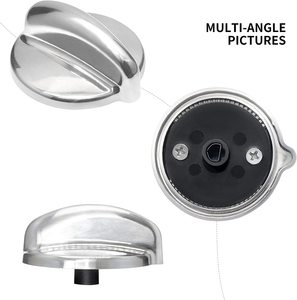 重型金属WB03K10303炉灶烤箱控制旋钮取代WB03K10208、AP4980246、1810427、AH3486484 - Product Image 3