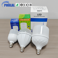 Ampoule LED 5W 10W 15W 20W 30W 40W E27 B22 en forme de T, avec puce intégrée, vente en gros, usine OEM, éclairage LED de haute qualité