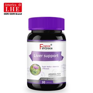 Compléments de soutien hépatique de haute qualité, 30 capsules, favorisent la fonction hépatique pour les hommes et les femmes, capsules de soutien hépatique - Product Image 1