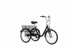 GW7012 Vélo adulte à <span class=keywords><strong>3</strong></span> <span class=keywords><strong>roues</strong></span> avec marche basse qui permet aux femmes et aux adolescents de se rendre au shopping, aux loisirs et au transport. - Product Image 4