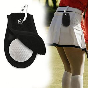 Petite serviette de golf absorbante à séchage rapide avec clip pour la salle de sport, le tennis, le baseball et la plage - Product Image 1