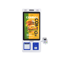 Kiosco Personalizado ZHONGJI con Pantalla Táctil de 21.5/27/32 Pulgadas, Plano, Capacitivo, de Autoservicio, con Pago Facial, Cajas Registradoras, Sistema POS