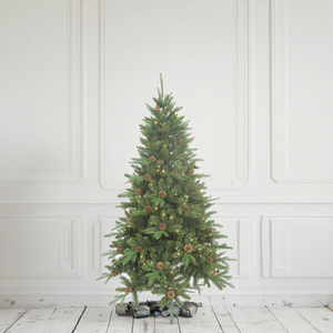 Factory <strong>Wholesale</strong> High Quality Artificial <strong>Christmas</strong> Tree with Personalized Pine Cone and Lights Standing <strong>Ornament</strong> - Product Image 4