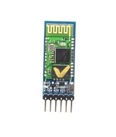 Modul Hc-05 Transceiver Rf seri nirkabel BT kompatibel dan dua Chip Hc-05