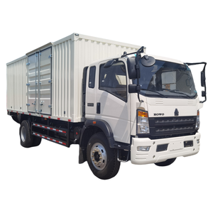 Sinotruk Howo 4x2 8 Ton Diesel Engine Cargo Van <strong>Truck</strong> High Quality Container Box Van <strong>Truck</strong> - Product Image 1