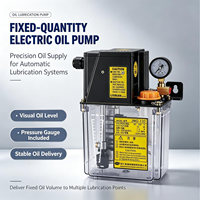 Pompe à huile électrique de précision à faible pression pour unité de lubrification centralisée automatique avec manomètre et contrôle PLC OEM