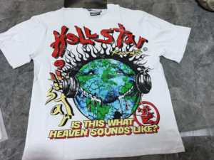 T-Shirt da <span class=keywords><strong>Uomo</strong></span> <span class=keywords><strong>Stile</strong></span> <span class=keywords><strong>Vintage</strong></span> Hell Star, 100% Cotone, Manica Corta, Moda Casual - Product Image 2