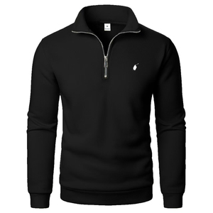 <span class=keywords><strong>Felpa</strong></span> con Cappuccio Oversize da <span class=keywords><strong>Uomo</strong></span> Autunno-Inverno con Mezza Zip e Collo Alto, 100% <span class=keywords><strong>Cotone</strong></span>, Trendy per Tutte le Stagioni # RL-1234 - Product Image 3