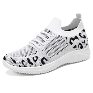 G-FY1008 Baskets plates décontractées pour femmes en tissu extensible en coton, chaussures de marche tendance pour l'automne, idéales pour la course à pied - Product Image 3