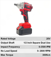 Ensemble de 4 tournevis et perceuses électriques portables rechargeables avec clé électrique, batterie au lithium 21V, kit d'outils électriques OEM