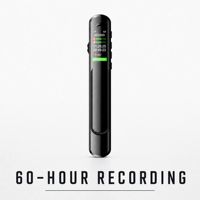 Enregistreur vocal numérique en métal HD avec suppression du bruit, longue autonomie, appareil d'enregistrement audio USB pour réunions, conférences, interviews