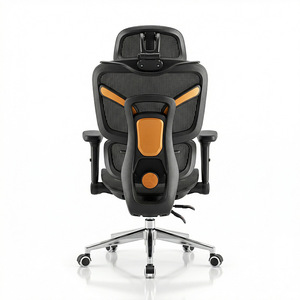 Sillas de Oficina Ergonómicas Reclinables de Tela con Diseño Giratorio, Ajustables en Altura, para el Hogar, Precio Ejecutivo, Venta al por Mayor - Product Image 3