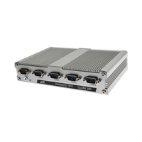 PC industriel embarqué sans ventilateur de haute qualité avec processeur double cœur I7-7500U 2,7 GHz, chipset Kaby Lake, 32 Go de mémoire DDR4, en stock