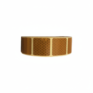 <b>Yellow</b> Cut Reflective Tape E11 Certified 5cm X 46mt Turkey Origin - Product Image 2