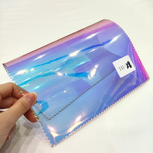 2mm Thickness Transparent Clear <strong>PVC</strong> Film Vinyl Translucent Color <strong>Roll</strong> for Tablecloth <strong>Roll</strong> Transparent Holographic Film - Product Image 2