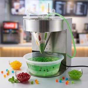 Macchina per Bubble Boba Multivelocità, Costruzione Robusta, Alta Praticità, Macchina per la Lavorazione di Bevande per Negozi - Product Image 1