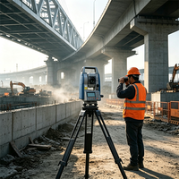 Station totale intelligente Sokkia IM101, haute précision 1 seconde, EDM sans réflecteur, visée automatique, instrument de topographie pour la mise en plan de chantier