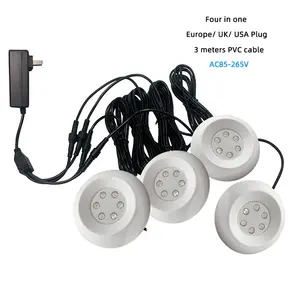 Lampe d'aquarium led avec télécommande, étanche IP68, éclairage submergé, rvb, accessoire pour piscine