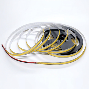 แถบไฟ LED COB แบบยืดหยุ่น ความกว้าง 5 มม. 5V 12V 24V แรงดันต่ำ บางเฉียบ ติดตั้งง่าย สำหรับตู้โชว์ไวน์ ตู้โชว์สินค้า - Product Image 2