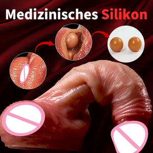 Kleine realistische Textur Weiche medizinische Silikon Slid-fähige Haut <span class=keywords><strong>Dildo</strong></span> mit Saugnapf für Anfänger taktil - Product Image 4
