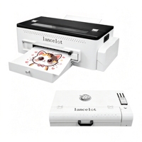 Imprimante DTF A3 L1800 2-en-1 avec four, circulation d'encre blanche, support technique à distance pour l'impression textile (feuilles et rouleaux)