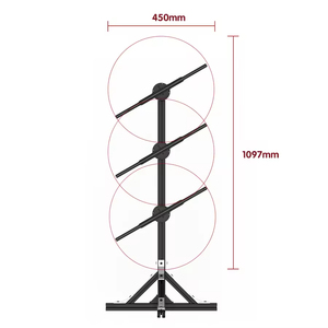 45 cm1 * 3D-Hologramm-Projektor-Lüfter 3D-Werbeausrüstung mit spleißen der LED-Videowand Anderer 3D-Ologramma-Lüfter - Product Image 1