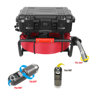 Caméra DrainEye R13-max, caméra rotative à 360 degrés, auto-équilibrante, caméra de canalisation 512 Hz, câble de 50 mètres, adaptée aux plombiers - Product Image 1