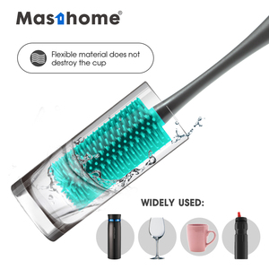 Mascara facial Durable, mini <span class=keywords><strong>TRP</strong></span>, en silicone, à longue manche, tasse de bébé, brosse de nettoyage - Product Image 5