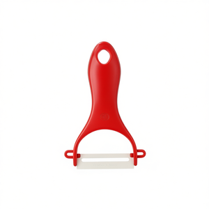 Pelapatate con lama in acciaio inossidabile, manico in plastica, strumento manuale per frutta e verdura, facile da pulire - Product Image 1