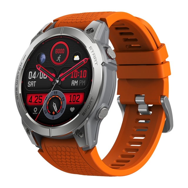 Zeblaze Stratos 3 AMOLED Smart Watch 1.43 Inch IP68 Waterproof Wireless Call GPS Sports Fitness Smartwatch