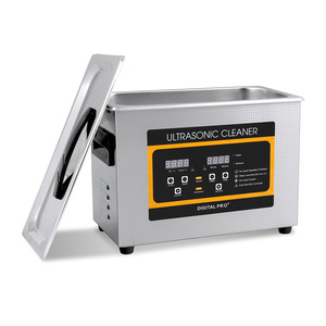 Nettoyeur à ultrasons numérique Skymen 4,5 L pour pièces automobiles, matériel industriel, filtres de laboratoire, moteurs, plastique, métal, circuits imprimés - Product Image 3