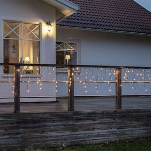 Luces LED de Navidad tipo carámbanos, 400 L, blanco cálido, para decoración interior y exterior - Product Image 5