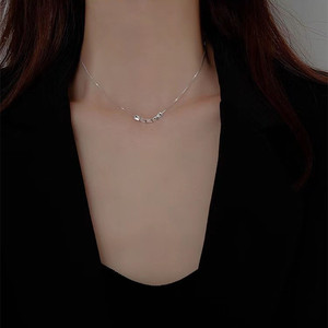 Colliers arc-en-ciel <span class=keywords><strong>sublimation</strong></span> pour femmes, bijoux en argent 18k, perle remplie, ras du <span class=keywords><strong>cou</strong></span>, pendentif en argent, à la mode, nouvelle collection - Product Image 3