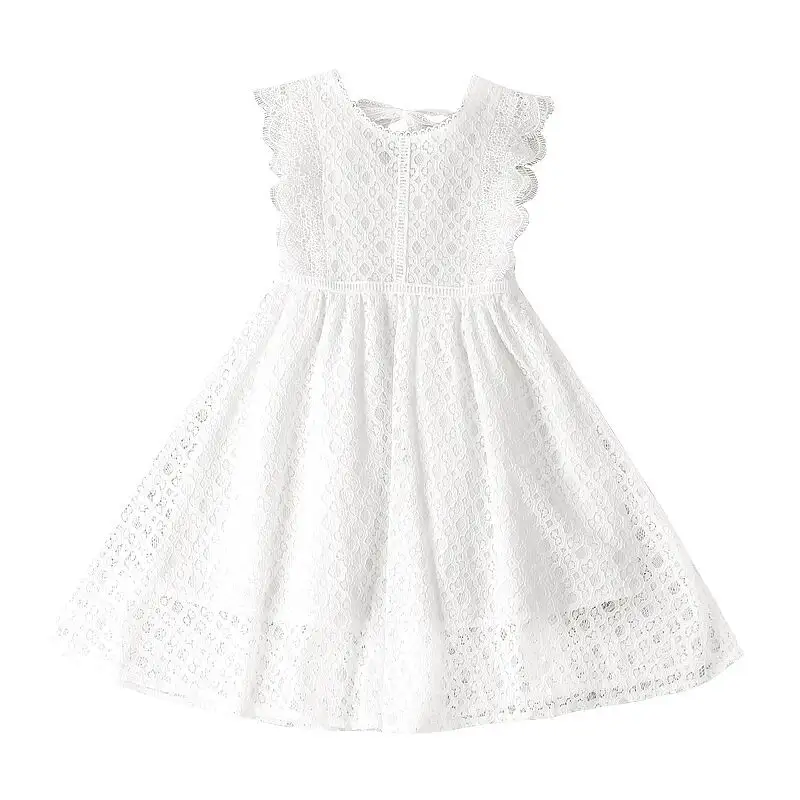 YGS87 Kid Girls DressTulle Princess Sweet Dress For Girls 2021 Holiday Party Wedding Dress