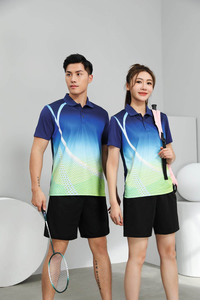 Camiseta <span class=keywords><strong>Polo</strong></span> Sublimada Personalizada para Hombre y <span class=keywords><strong>Mujer</strong></span>, Transpirable, de Secado Rápido, para Bádminton, Golf, Deportes, Ropa de Trabajo, Uniformes, OEM, ODM, Diseño Gratuito - Product Image 4