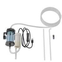 Pompe à siphon manuelle écologique pour aquarium, filtre à eau et nettoyeur de gravier, facile à utiliser et sûre